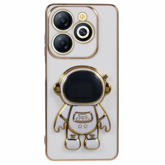 Pouzdro pro Infinix Hot 40i, Astronaut, bílé