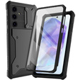 Pouzdro pro Samsung Galaxy A55, ERBORD Rugged Case, černé (dva rámečky)