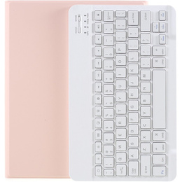 Pouzdro + klávesnice iPad Air 10.9 4 2020 / 5 2022, růžové rose gold
