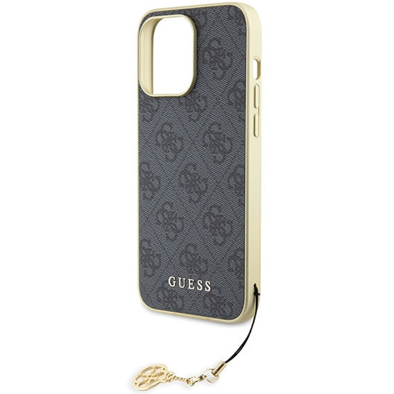 Pouzdro Guess 4G Charms s přívěskem pro iPhone 15 Pro Max
