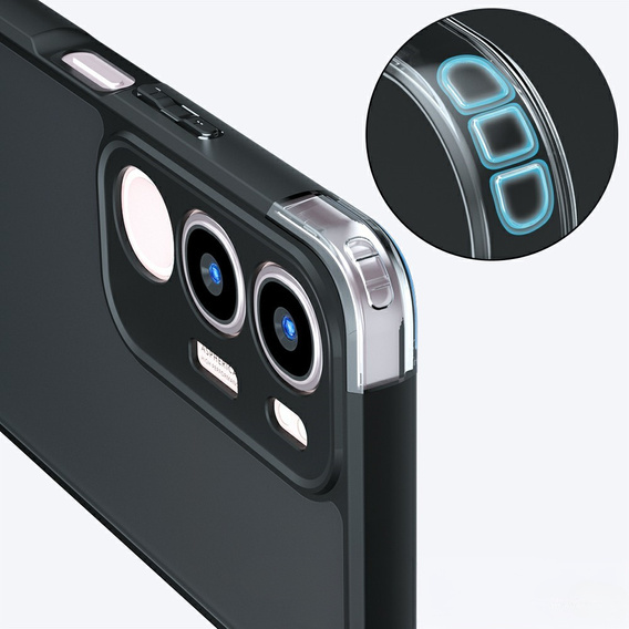 Pouzdro pro Vivo Y19s, Fusion Hybrid, průhledné