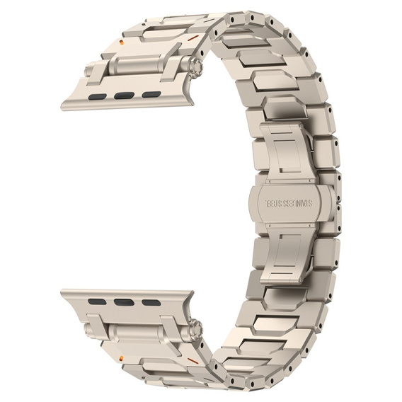 Náramek pro Apple Watch 1/2/3/4/5/6/7/8/9/10/SE/ULTRA/ULTRA 2 42/44/45/46/49MM, titanový