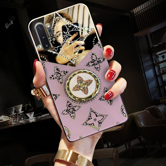 Fashion Pouzdro pro Samsung Galaxy Note 10 Plus, fialové