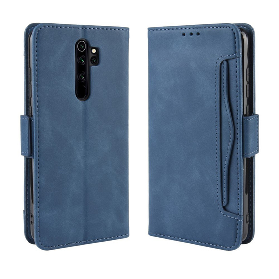 Klopové pouzdro pro Xiaomi Redmi Note 8 Pro, Card Slot, námořnicky modré