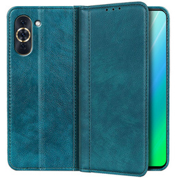 Flipové pouzdro pro Huawei Nova 10 Pro 4G, Split Leather, zelené