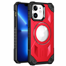 Pouzdro pro iPhone 11, Heavy Duty, pro MagSafe, červené