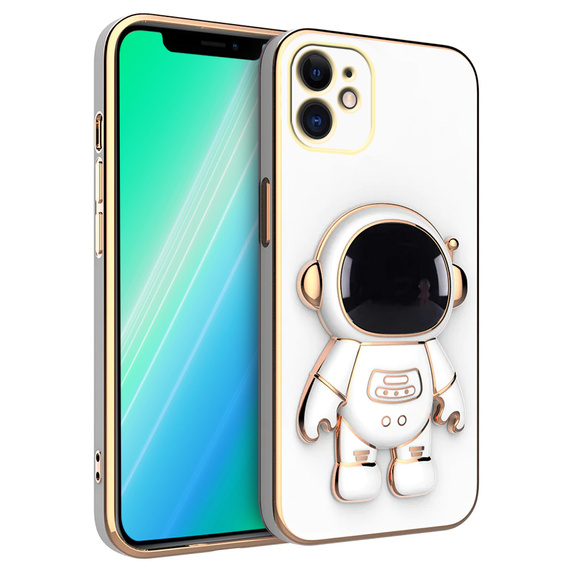 Pouzdro pro iPhone 12, Astronaut, bílé