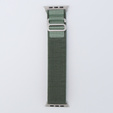 Nylonový řemínek pro Apple Watch 1/2/3/4/5/6/7/8/SE/ULTRA 42/44/45/49 mm, zelený