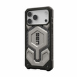 Pouzdro Urban Armor Gear pro iPhone 17 Pro Max, Monarch Pro Kevlar MagSafe, Titanium