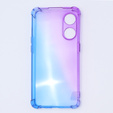 Pouzdro pro Oppo Reno8 T, Gradient Dropproof, Fialová / modrá