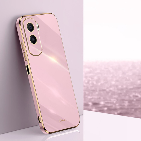 Pouzdro pro Honor 90 Lite 5G, Glamour CamShield, fialové