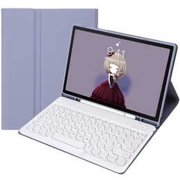 Pouzdro + klávesnice Galaxy Tab S8 / S7, Pen Slot, fialové