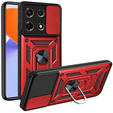 Pouzdro pro Infinix Note 30 5G, CamShield Slide, červené