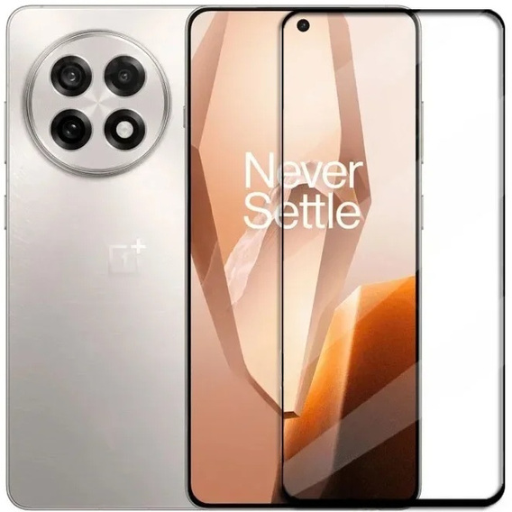 3D tvrzené sklo pro OnePlus 13R, černý rámeček