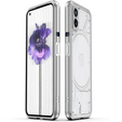 Pouzdro pro Nothing Phone 2a, Armor Bumper, s krytem objektivu, stříbrné