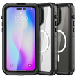 Vodotěsné pouzdro pro iPhone 14 Pro Max, Redpepper, pro MagSafe, černé