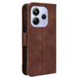 Klopové pouzdro pro Xiaomi Redmi Note 14 4G, Card Slot, hnědé