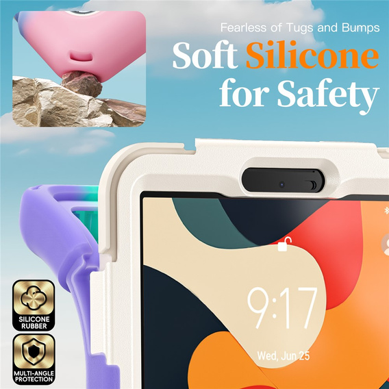 Pevné pouzdro s podstavcem a ramenním popruhem pro Lenovo Tab One