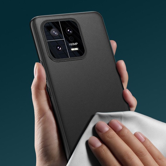 Kožené pouzdro pro Xiaomi 13, leather hybrid, černé