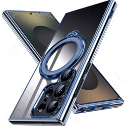 Magnetické pouzdro pro Samsung Galaxy S25 Ultra, pro MagSafe, modré