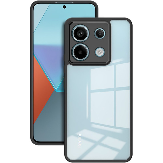 Pouzdro IMAK pro Xiaomi Redmi Note 13 Pro 5G, UX-9A Series, transparentní / černé