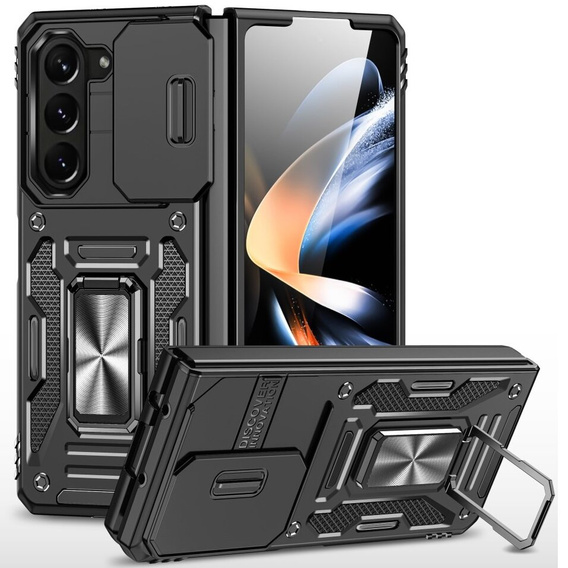 Pouzdro pro Samsung Galaxy Z Fold6 5G, CamShield Slide, černé