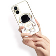 Pouzdro pro Oppo Reno7 Lite 5G, Astronaut, bílé