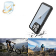 Vodotěsné pouzdro IP68 pro iPhone 15 Pro, černé