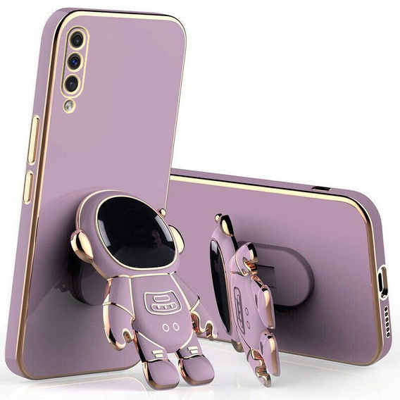 Pouzdro pro Samsung Galaxy A50 / A50s / A30s, Astronaut, fialové