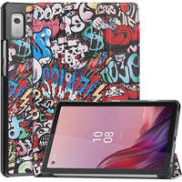 Pouzdro pro Lenovo Tab M9, Smartcase, graffiti