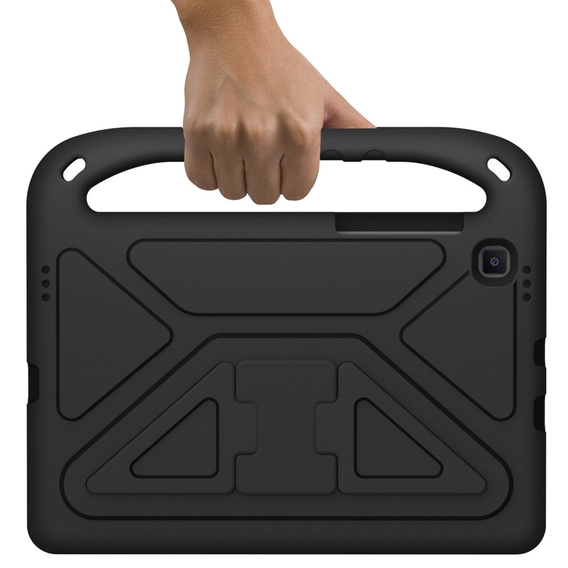 Dětské pouzdro pro Samsung Galaxy Tab S6 Lite 2022 / 2020, dětské pouzdro s rukojetí, černé