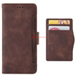 Klopové pouzdro pro Google Pixel 8A, Card Slot, hnědé