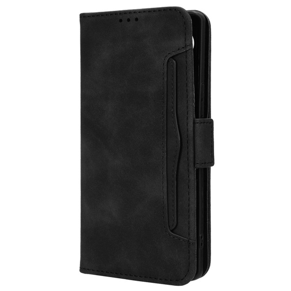 Klopové pouzdro pro Infinix Note 40 Pro, Card Slot, černé