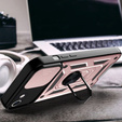 Pancéřové pouzdro pro iPhone 16E, CamShield Slide, růžové + tvrzené sklo 9H