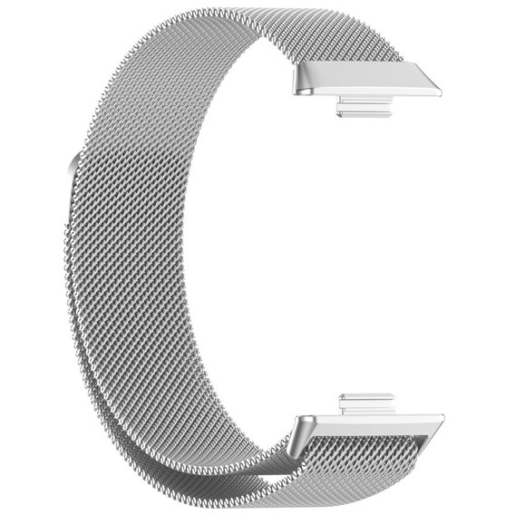 Milánský náramek pro Huawei Watch Fit 4 / 4 Pro / 3, stříbrný