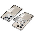 Pouzdro pro Motorola Edge 50 Ultra, Frame Case, stříbrné