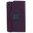 Pouzdro pro Samsung Galaxy Tab A9 TB330FU 10.95", otočné o 360°, fialové