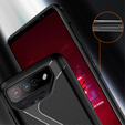 Pouzdro pro ASUS ROG Phone 8 Pro, Carbon Gel, černé