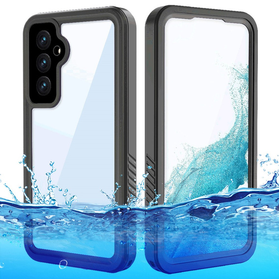 Vodotěsné pouzdro IP68 pro Samsung Galaxy A54 5G, černé