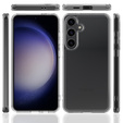 Pouzdro pro Samsung Galaxy S24+ Plus, Fusion Hybrid, s ochranou fotoaparátu, průhledné