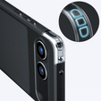 Pouzdro pro OnePlus Nord 4, Fusion Hybrid, černé