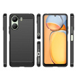 Pouzdro pro Xiaomi Redmi 13C / Poco C65, Carbon, černé