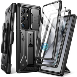 Odolné pouzdro pro Samsung Galaxy S25 Ultra – Tongate MECH Series Clip, černé