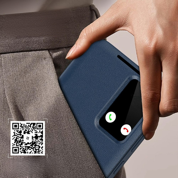 Flipové pouzdro pro Samsung Galaxy A56 5G, Smart View Wallet, modré