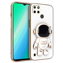 Pouzdro pro Realme C21Y/C25Y, Astronaut, bílé