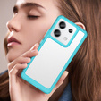 Pouzdro pro Xiaomi Redmi Note 13 Pro 5G, Fusion Hybrid, transparentní / modré