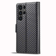 Klopové pouzdro pro Samsung Galaxy S24 Ultra, Carbon LC.IMEEKE, černé