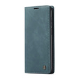 Pouzdro CASEME pro Xiaomi do Redmi Note 9s / 9 Pro, Leather Wallet Case, modré
