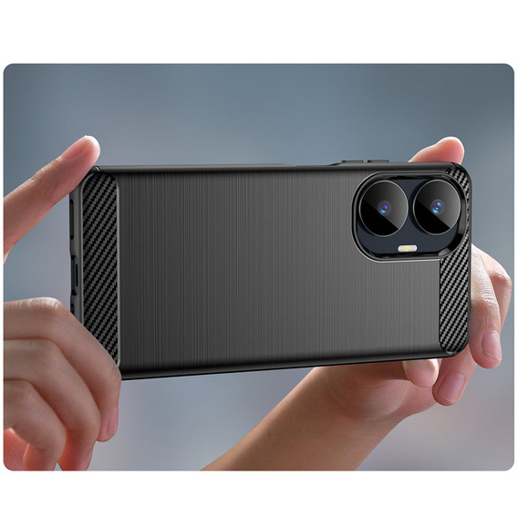 Pouzdro pro Realme C55, Carbon, černé