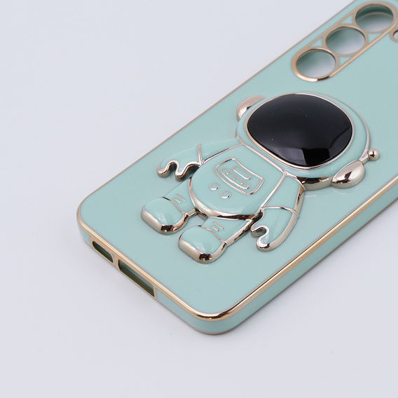 Pouzdro pro Samsung Galaxy S23 Plus, Astronaut, zelené